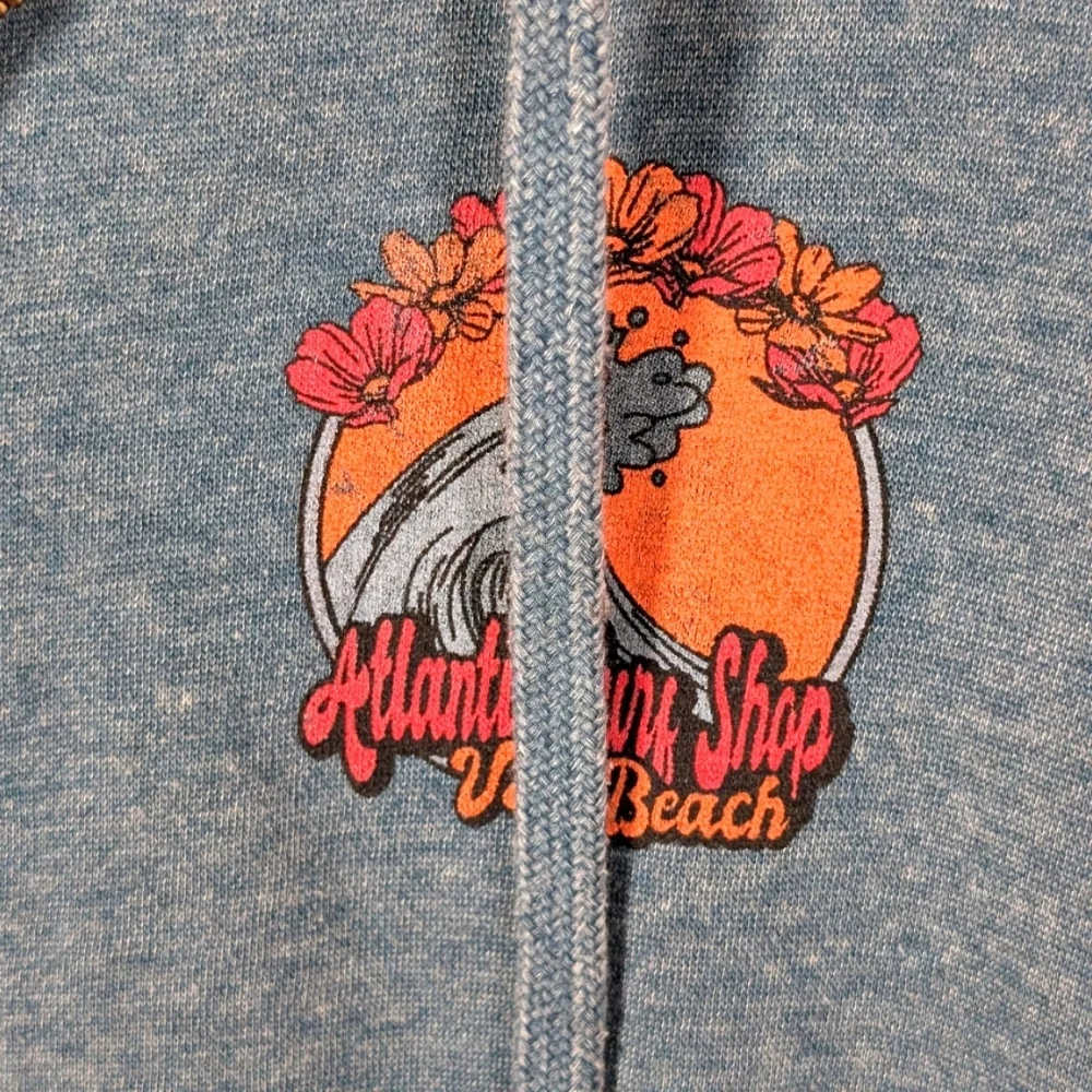 Blue 84 Virginia Beach Zip-Up Hoodie L - Picture 4 of 5